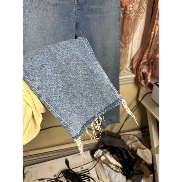 Agolde Nico Slim Straight Leg Jeans Size 28 AD093D-1255 - Picture 5 of 12